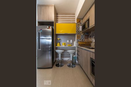 Studio à venda com 35m², 1 quarto e 1 vagaCozinha 