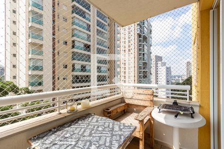 Apartamento à venda com 57m², 2 quartos e 2 vagasVaranda da Sala