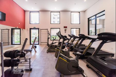 Studio para alugar com 50m², 1 quarto e 1 vagaAcademia