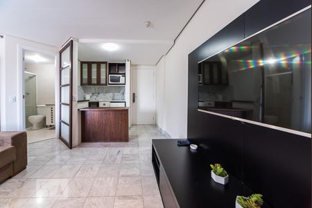 Studio para alugar com 50m², 1 quarto e 1 vagaSala / Quarto