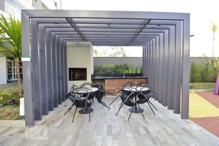 Apartamento à venda com 39m², 1 quarto e 1 vagaChurrasqueira