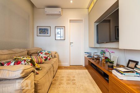 Sala de apartamento para alugar com 1 quarto, 86m² em Cidade Monções, São Paulo