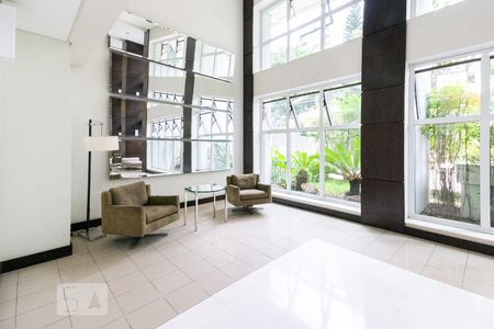 Apartamento para alugar com 58m², 1 quarto e 2 vagas Apartamento para alugar com 58m², 1 quarto e 2 vagasHall