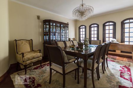 Sala de jantar de casa de condomínio para alugar com 4 quartos, 532m² em Alphaville, Santana de Parnaíba