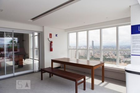 Área comum - Churrasqueira de kitnet/studio para alugar com 1 quarto, 45m² em Setor Bueno, Goiânia