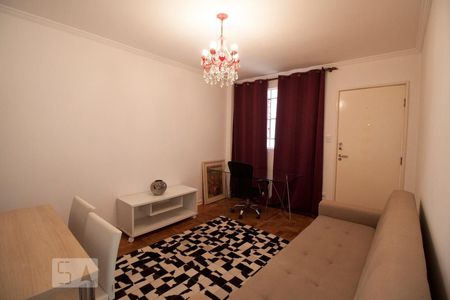 Sala de apartamento à venda com 1 quarto, 45m² em Santa Efigênia, São Paulo