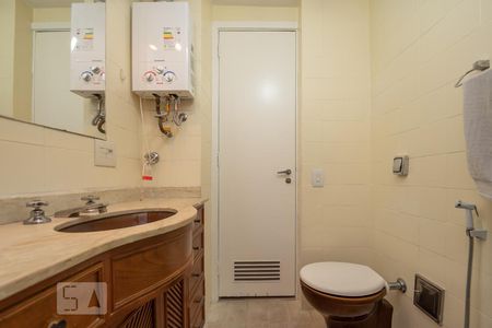 Apartamento para alugar com 93m², 2 quartos e 1 vagaBanheiro social