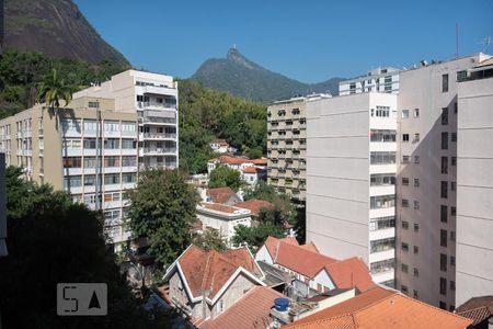 Vista da sala de apartamento para alugar com 2 quartos, 93m² em Laranjeiras, Rio de Janeiro