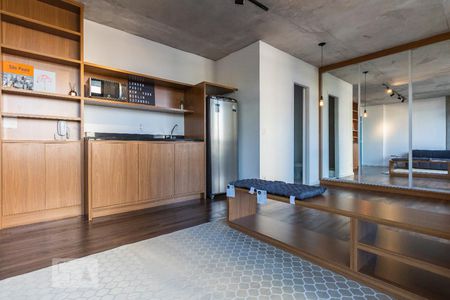 Sala/Quarto de kitnet/studio à venda com 1 quarto, 35m² em Santo Amaro, São Paulo