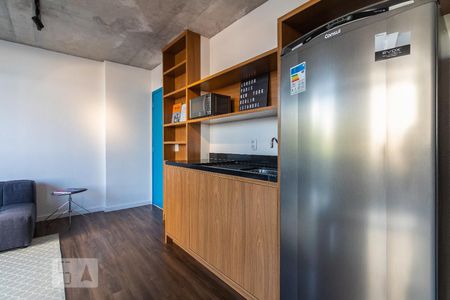 Cozinha de kitnet/studio à venda com 1 quarto, 35m² em Santo Amaro, São Paulo