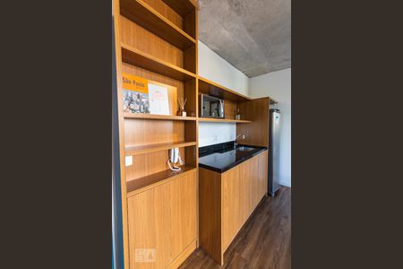 Studio à venda com 35m², 1 quarto e 1 vagaCozinha