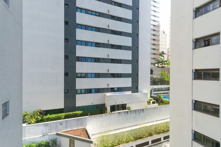 Vista da varanda de apartamento à venda com 1 quarto, 45m² em Aclimação, São Paulo