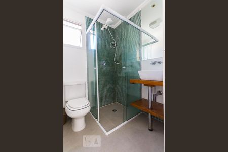 Banheiro de apartamento à venda com 1 quarto, 40m² em Mirandópolis, São Paulo