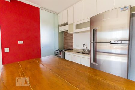 Cozinha de apartamento à venda com 1 quarto, 40m² em Mirandópolis, São Paulo