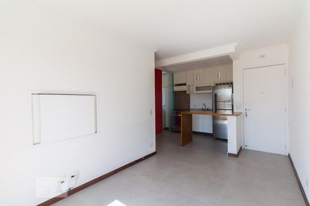 Sala de apartamento à venda com 1 quarto, 40m² em Mirandópolis, São Paulo