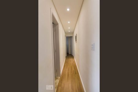 Corredor de acesso aos quartos de apartamento à venda com 2 quartos, 55m² em Macedo, Guarulhos