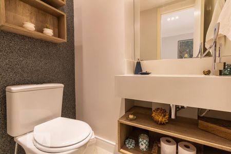 Lavabo de apartamento à venda com 2 quartos, 76m² em Vila Gertrudes, São Paulo
