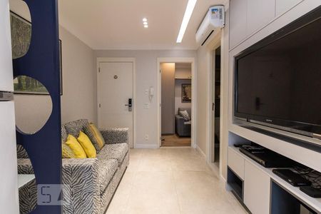 Sala de apartamento à venda com 2 quartos, 76m² em Vila Gertrudes, São Paulo