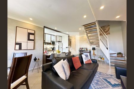 Sala de apartamento à venda com 3 quartos, 98m² em Perdizes, São Paulo