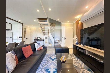 Sala de apartamento à venda com 3 quartos, 98m² em Perdizes, São Paulo