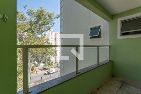 Varanda da Sala de apartamento à venda com 3 quartos, 80m² em Castelo, Belo Horizonte