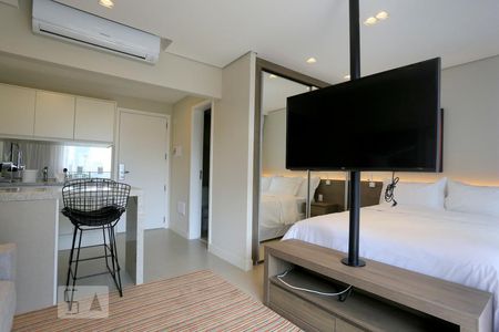 Sala  de apartamento para alugar com 1 quarto, 36m² em Pinheiros, São Paulo