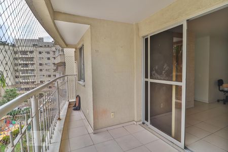 Varanda de apartamento à venda com 2 quartos, 75m² em Pechincha, Rio de Janeiro