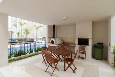Apartamento à venda com 52m², 2 quartos e 1 vagaChurrasqueira