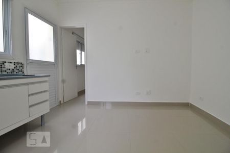 Sala e cozinha de apartamento para alugar com 1 quarto, 45m² em Jardim Bonfiglioli, São Paulo