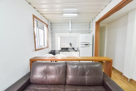 Sala/cozinha de casa de condomínio para alugar com 2 quartos, 45m² em Aclimação, São Paulo