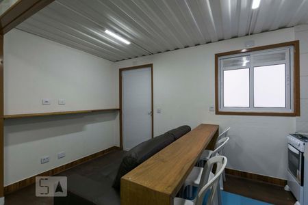 Sala e Cozinha de apartamento para alugar com 2 quartos, 45m² em Aclimação, São Paulo
