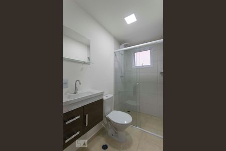 Banheiro social de apartamento para alugar com 2 quartos, 45m² em Aclimação, São Paulo