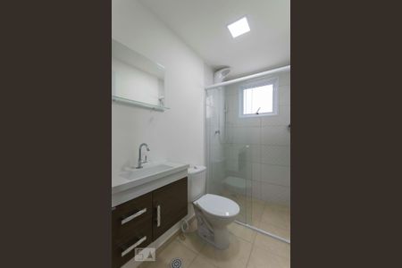 Banheiro social de apartamento para alugar com 2 quartos, 43m² em Aclimação, São Paulo