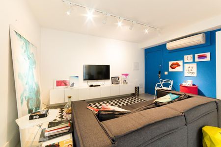 Sala de apartamento para alugar com 2 quartos, 68m² em Vila Gertrudes, São Paulo