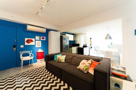 Sala de apartamento para alugar com 2 quartos, 68m² em Vila Gertrudes, São Paulo