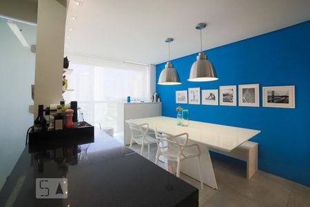 Sala de jantar de apartamento para alugar com 2 quartos, 68m² em Vila Gertrudes, São Paulo