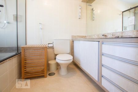 Banheiro Suíte de apartamento à venda com 1 quarto, 80m² em Campo Belo, São Paulo