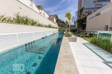 Piscina de apartamento para alugar com 1 quarto, 34m² em Água Branca, São Paulo