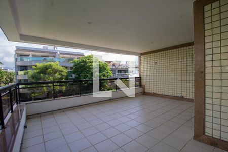 Varanda  de apartamento para alugar com 3 quartos, 92m² em Recreio dos Bandeirantes, Rio de Janeiro