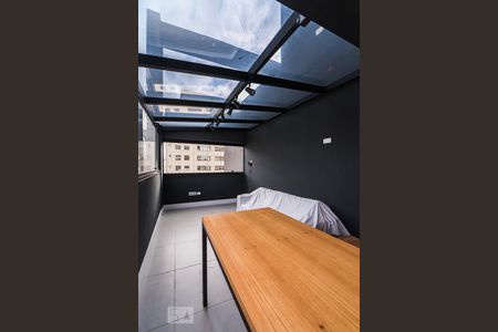 Studio para alugar com 52m², 1 quarto e 1 vaga Studio para alugar com 52m², 1 quarto e 1 vagaVaranda / Cozinha