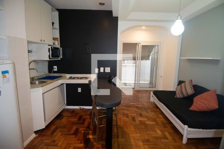 Sala de apartamento para alugar com 1 quarto, 50m² em Ipanema, Rio de Janeiro