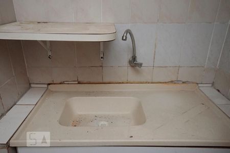 Cozinha de kitnet/studio à venda com 1 quarto, 32m² em Santa Efigênia, São Paulo