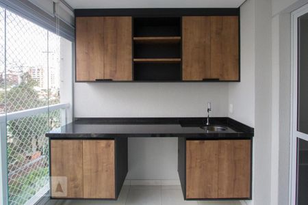 Apartamento à venda com 42m², 1 quarto e 1 vagaDetalhe Varanda