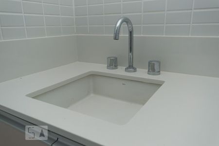Studio para alugar com 35m², 1 quarto e 1 vaga Studio para alugar com 35m², 1 quarto e 1 vagaDetalhe do banheiro da suíte