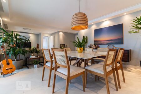 Sala de apartamento à venda com 3 quartos, 138m² em Jardim Caravelas, São Paulo