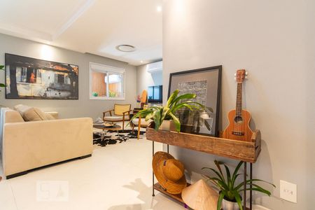 Sala de apartamento à venda com 3 quartos, 138m² em Jardim Caravelas, São Paulo