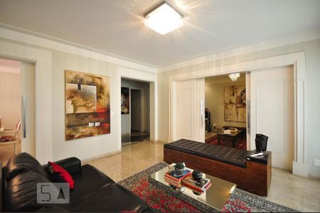 Sala de apartamento para alugar com 4 quartos, 340m² em Paraíso do Morumbi, São Paulo