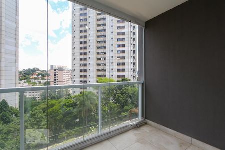 Studio à venda com 35m², 1 quarto e 1 vagaVaranda