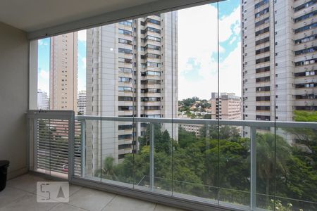 Studio à venda com 35m², 1 quarto e 1 vagaVaranda