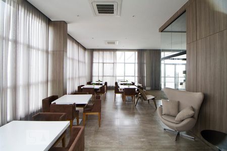 Studio à venda com 36m², 1 quarto e 1 vagaSalão de festas